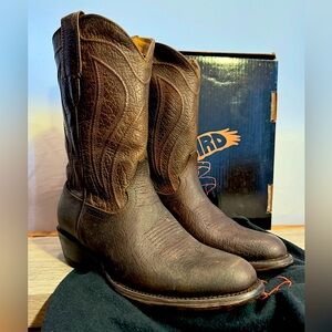Freebird Bandito Cowboy Boots Men’s Size 8 Women’s 10 Western Brown Leather 4978
